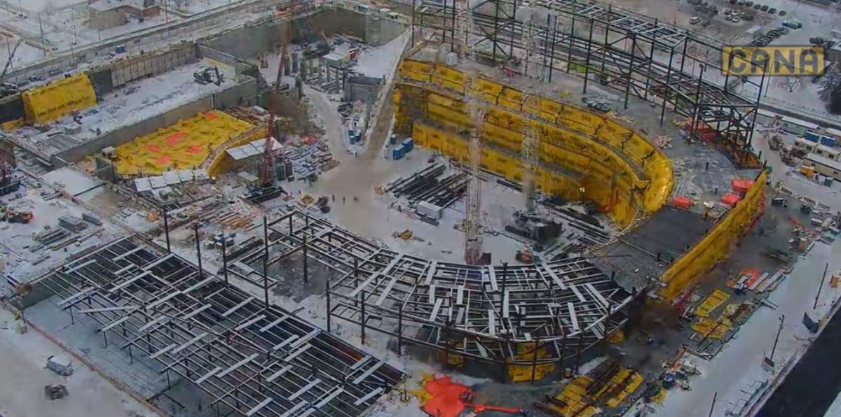 Calgary's bid for the 2028 World Cup of Hockey calls for the games to be played at Scotia Place, the new home of the Calgary Flames, that is being built in the city's Victoria Park neighbourhood.