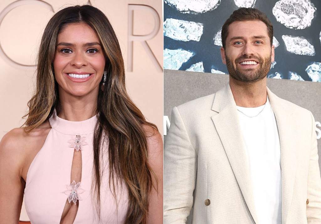 (L-R:) Taylor Frankie Paul attends the 98th Oscars at Dolby Theatre on March 15, 2026 in Hollywood, California and Dakota Mortensen attends the Los Angeles Premiere and FYC Event of Hulu's 'The Secret Lives Of Mormon Wives' Season 2 at Paramount Studios on May 9, 2025 in Los Angeles, California.
