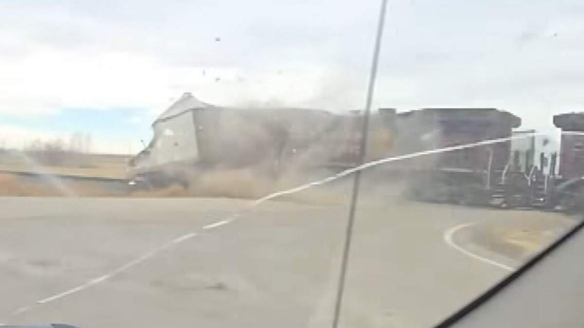 Luckily the driver of the semi who was involved in the collision on Tuesday, was uninjured, But RCMP said he was given a ticket for careless driving.
