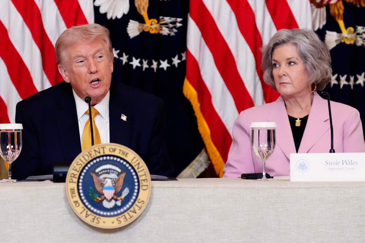Susie Wiles and Donald Trump