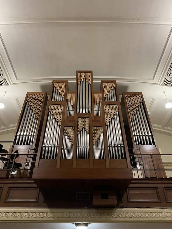 A Casavant pipe organ seen at the Convocation Hall at the University of Alberta in this undated photo. It was built in 1978 to replace one built in 1925 to honour students and faculty members who lost their lives in the First World War.