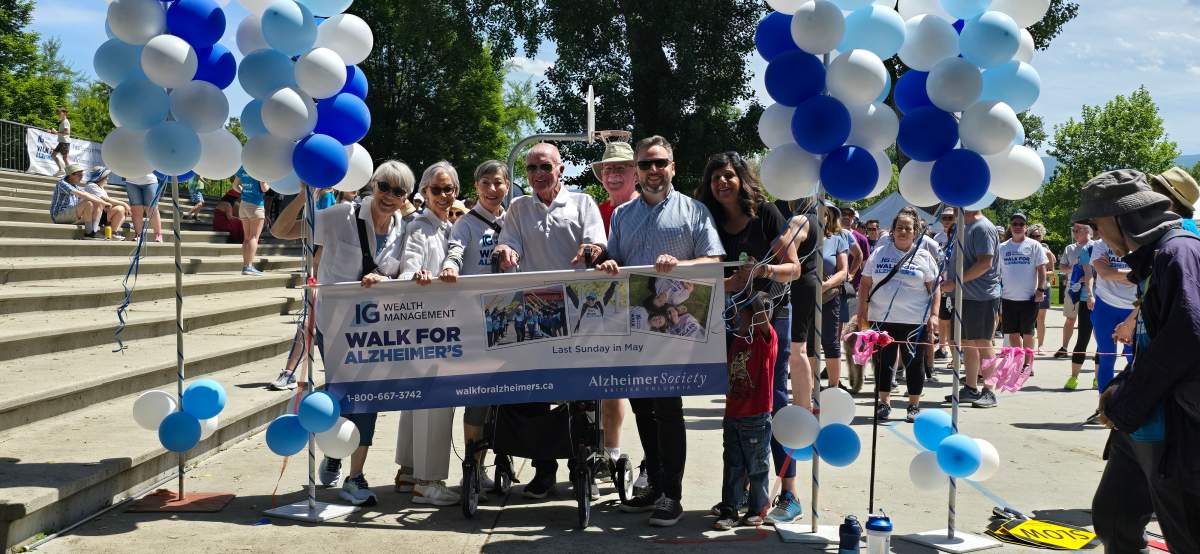 IG Wealth Management Walk for Alzheimer’s proudly supported by Global Okanagan - image