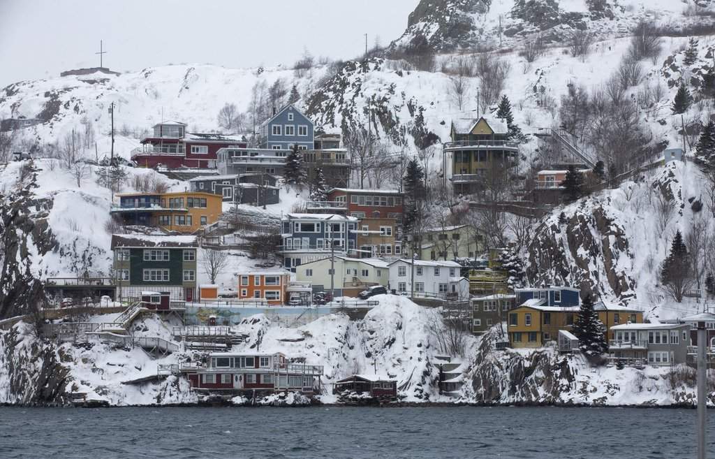 The historic Battery in St. John's is shown on Saturday, Jan. 6, 2024, following the first significant snowstorm of the winter.  THE CANADIAN PRESS/Paul Daly.