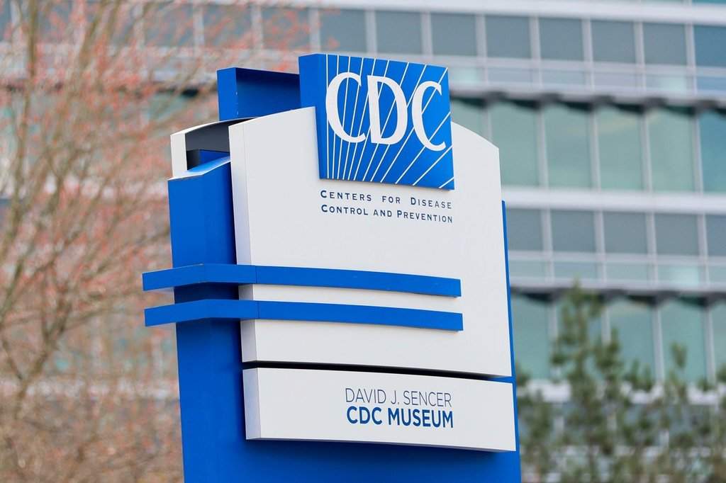 FILE - A sign with the CDC logo is displayed at the entrance to the agency's headquarters in Atlanta on March 2, 2025. (Miguel Martinez/Atlanta Journal-Constitution via AP, File).