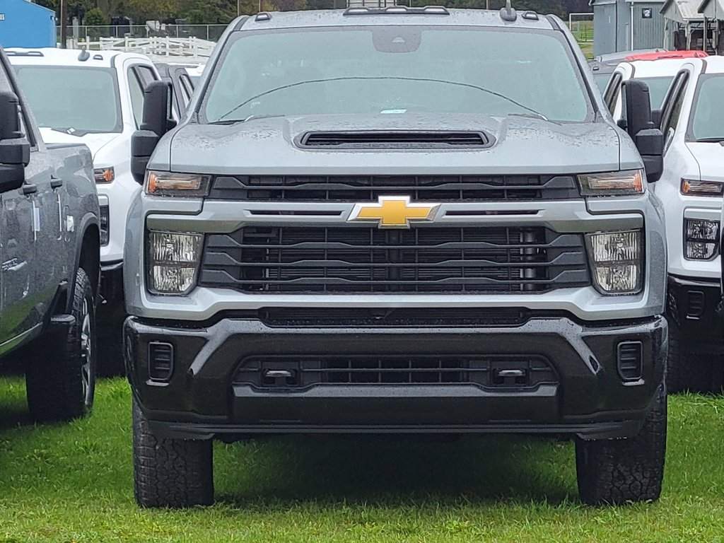 General Motors GMC pickup trucks are shown parked on Orono Agricultural Society land in Orono, Ont. on Sunday April 30, 2023.es.