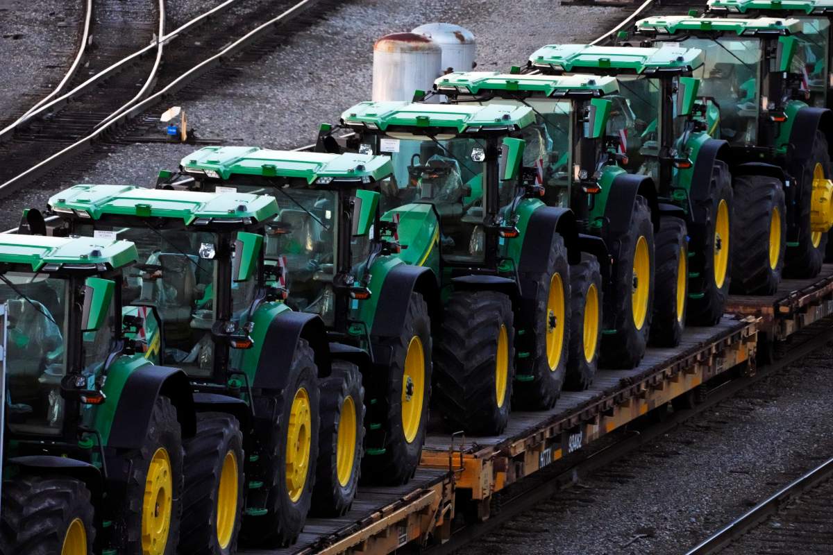 Deere farming equipment