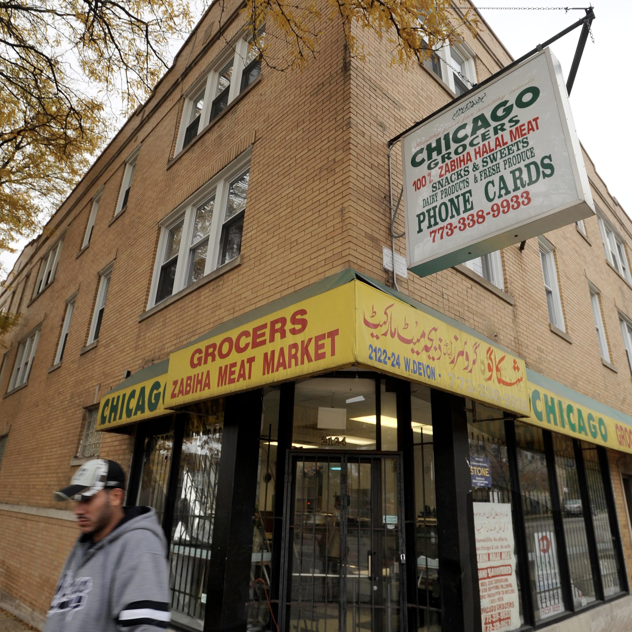 Grocery store owned by Tahawwur Hussain Rana on Chicago’s Devon Ave. (AP Photo/Paul Beaty)