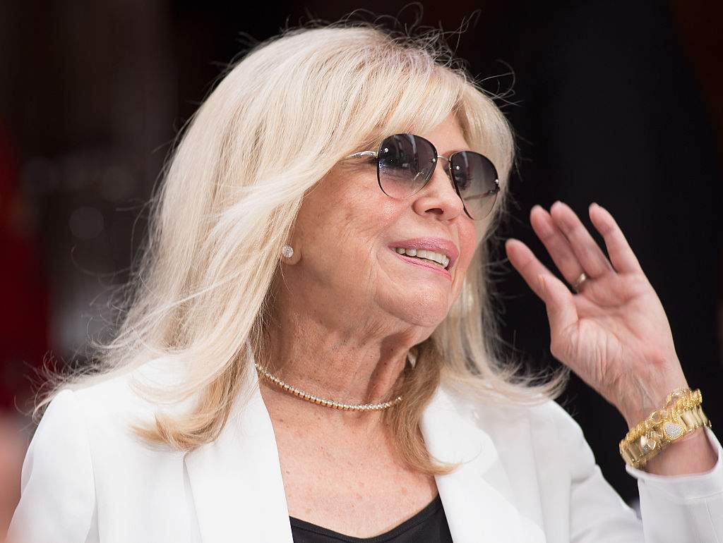 Nancy Sinatra attends the press night of "Sinatra At The London Palladium" at London Palladium on July 20, 2015 in London, England.