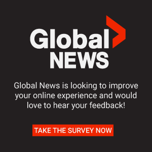 Global News Sidebar survey