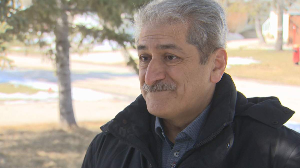 Bijan Babaie moved to Manitoba from Iran in 2021.