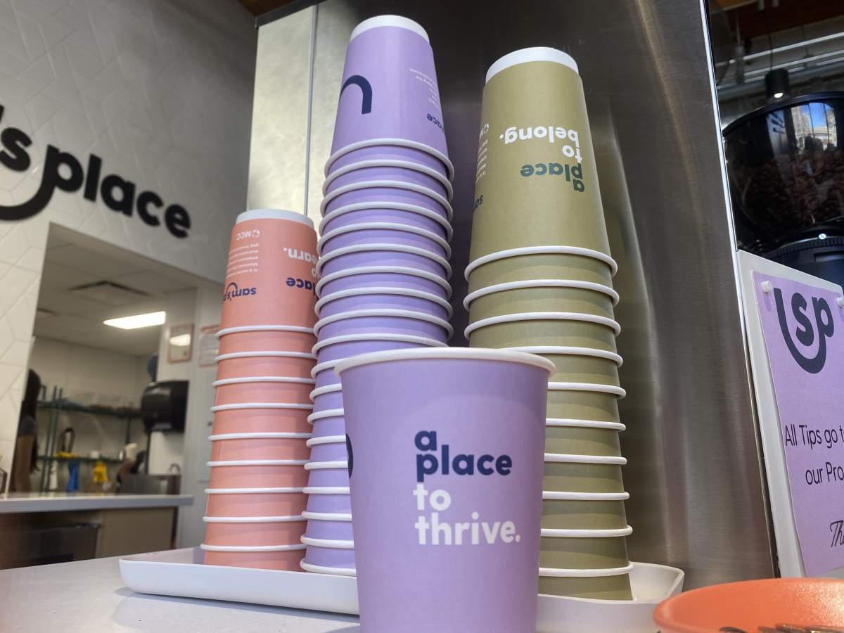 Sam's Place Coffee is reduce waste by providing options other than single use cups