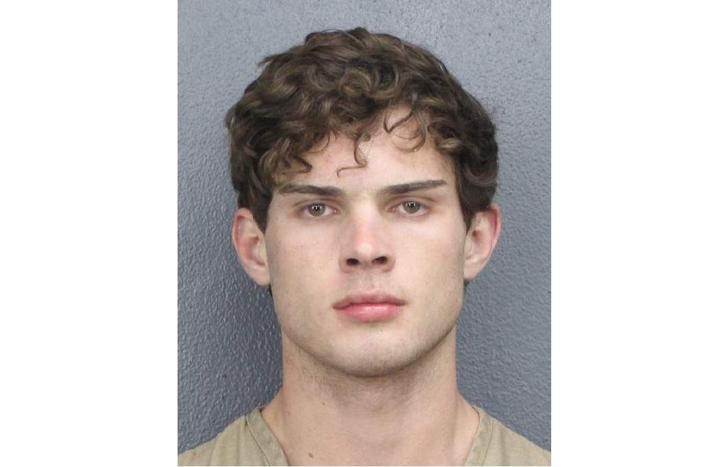 FILE: Booking photo of Braden Peters from March 27.