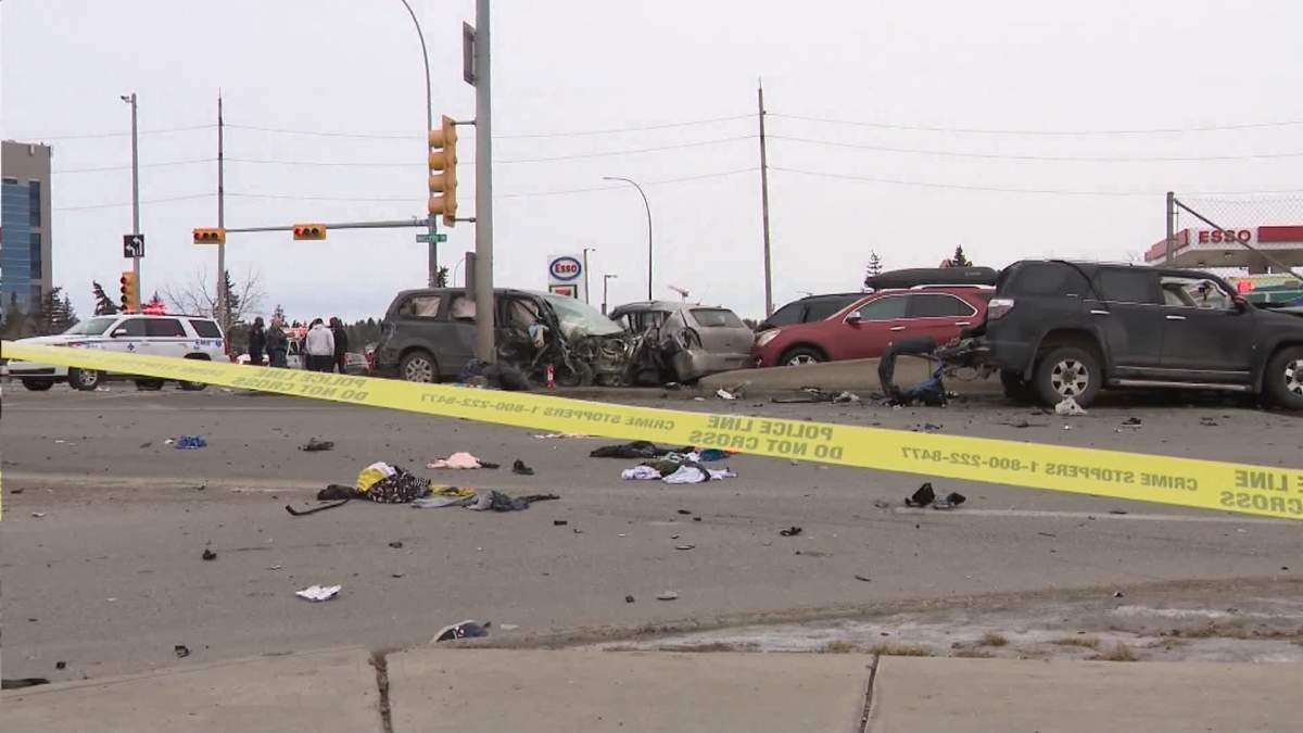 During the trial, video from the Calgary Police Service’s HAWCS helicopter showed Nepoose driving a stolen van erratically through south Calgary and Tsuut'ina Nation before speeding up Macleod Trail, eventually colliding with four other vehicles near Southland Drive.