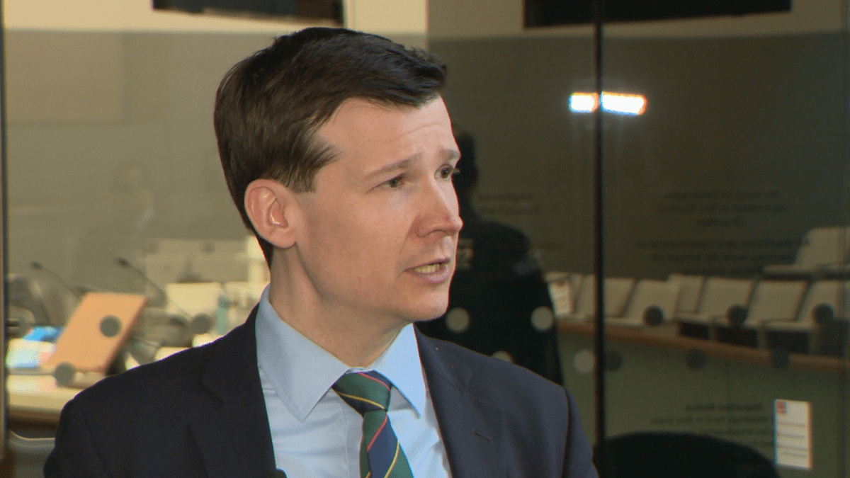 According to the poll, 44 per cent of respondents feel positive about Calgary mayor Jeromy Farkas, while 40 per cent say they don't know enough yet to form an opinion.  