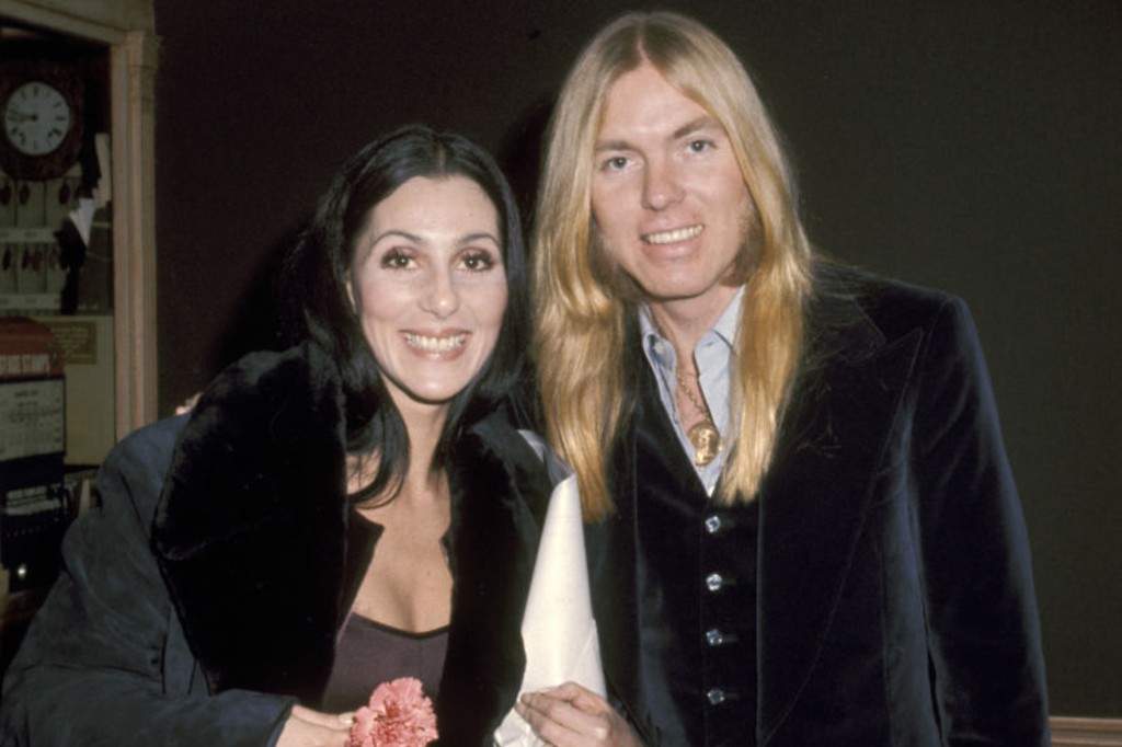 Cher and Gregg Allman at the Georgetown Inn on Wisconsin Avenue in Georgetown.
