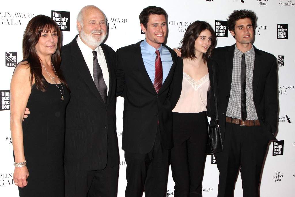 Michele Singer Reiner, Rob Reiner, Jake Reiner, Romy Reiner and Nick Reiner 41st Annual Chaplin Award Gala - Held at Avery Fisher Hall at Lincoln Center on April 28, 2014.