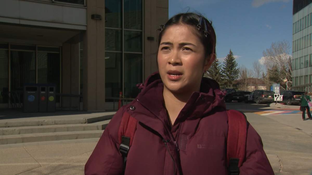 MRU student Kyla Isidro said she had the MRU Now app on her phone, but didn't see any notification about what was going on.