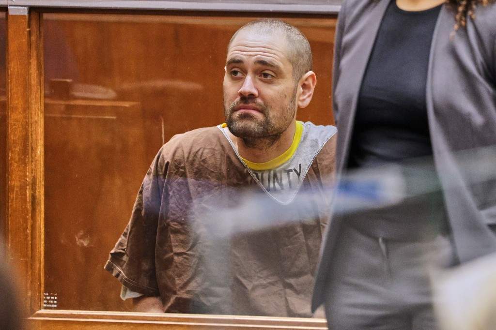 Nick Reiner pleads not guilty to two counts of first-degree murder in the deaths of his parents, Rob Reiner and Michele Singer Reiner, with public defense attorney, Kimberly Green, during his arraignment on murder charges for the deaths of his parents, Rob and Michele Reiner, Monday, Feb. 23, 2026, in Los Angeles.