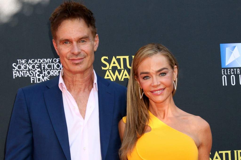 Patrick Muldoon, Denise Richards at arrivals for 53rd Annual Saturn Awards, Hilton Los Angeles/Universal City, Universal City, CA, March 8, 2026.