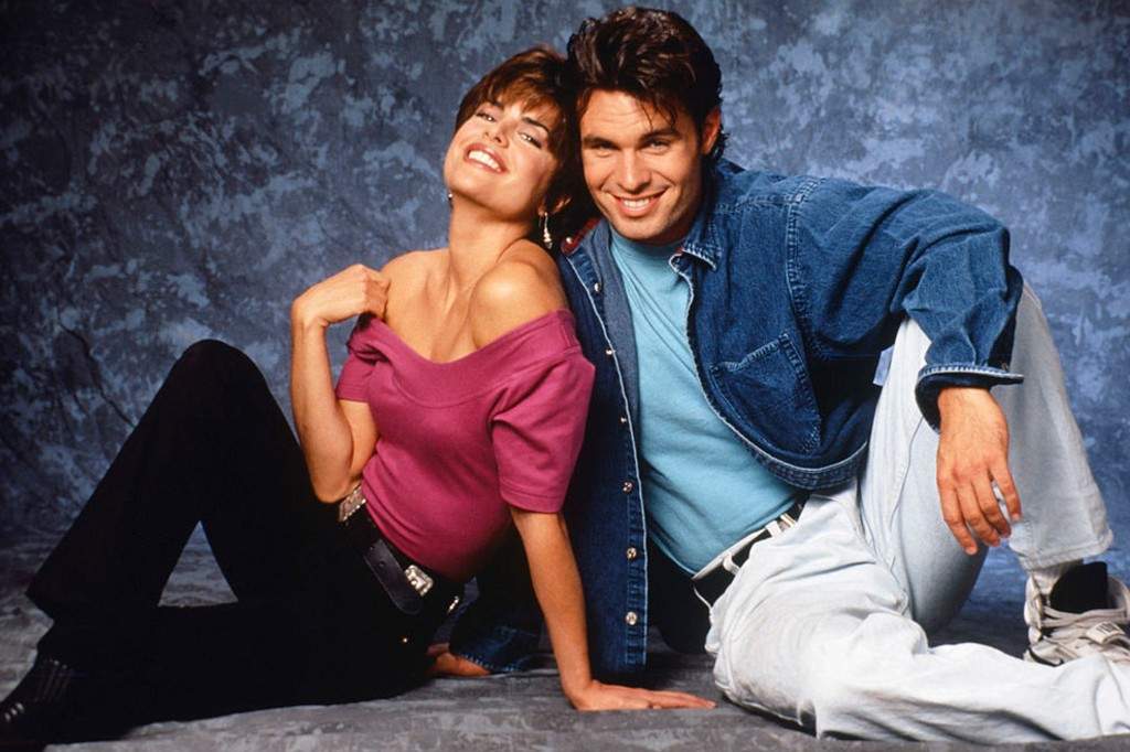 Season 28 -- Pictured: (l-r) Lisa Rinna as Billie Reed, Patrick Muldoon as Austin Reed