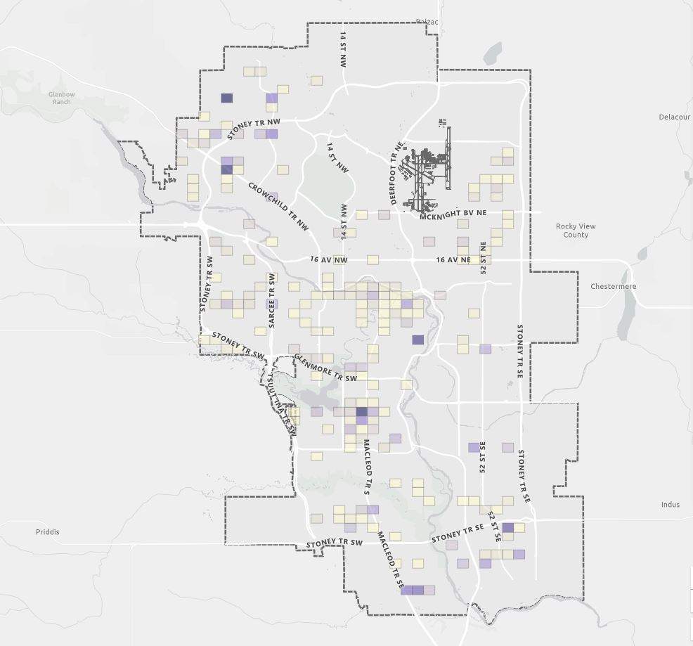 This city map, showing the location and repair status of some of the nastiest potholes in the city, also has a link to a form for drivers to report any potholes they encounter.