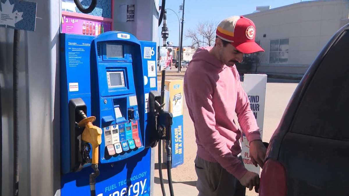 "Outrageous" is how Edmonton motorist Francois Saad reacted to the price of gas at many stations in Edmonton jumping by more than 30 cents overnight.