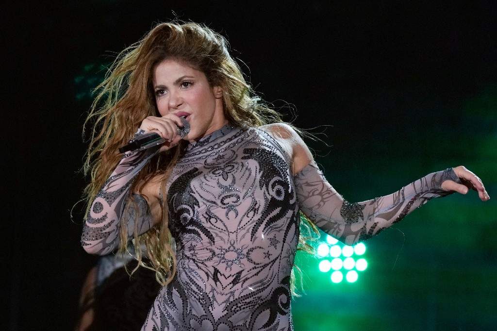 Shakira performs during the Global Citizen Festival on Saturday, Sept. 27, 2025, in New York.