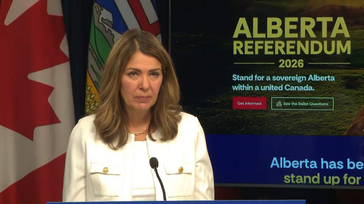 Alberta Premier Danielle Smith also announced the creation of a new website where Albertans can find out more details on each of the referendum questions.