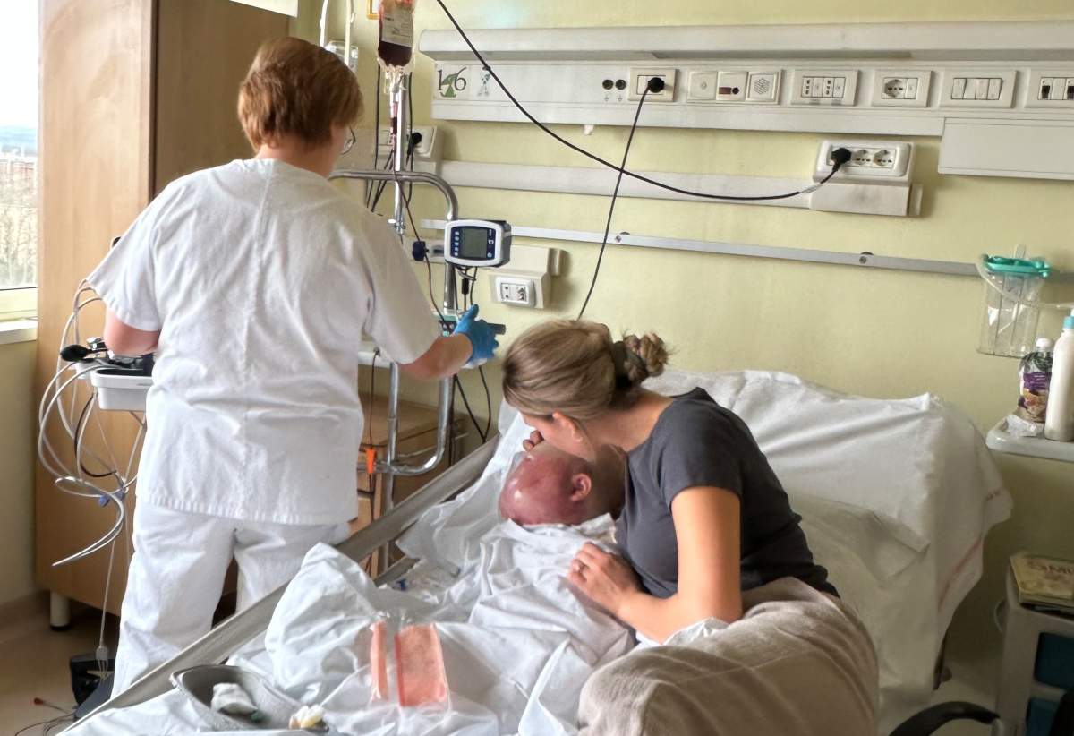 In March the Lieskovsky family travelled to Italy to visit Dr. Giacomo Colletti for Myla's first round of treatment.