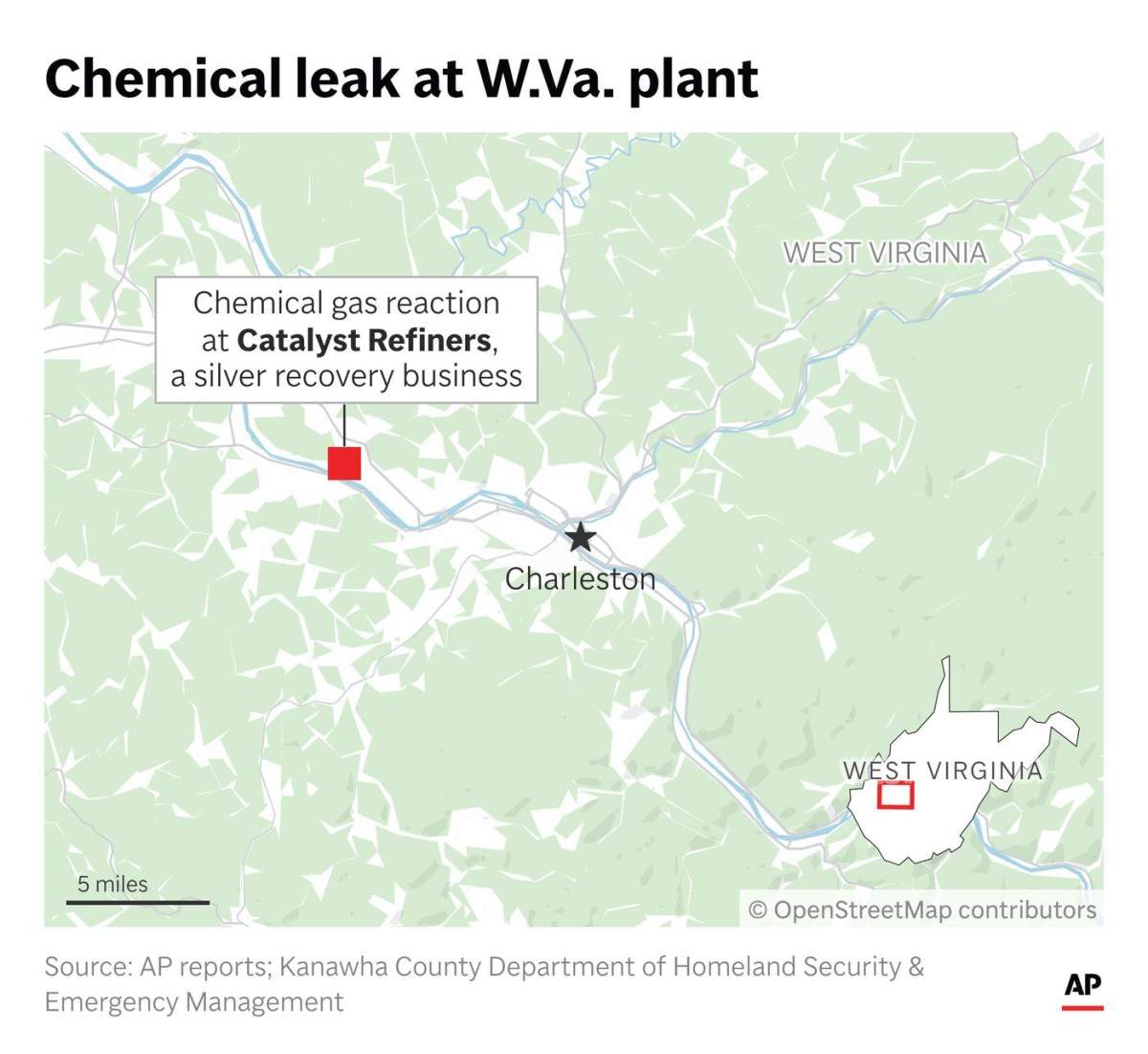 2 dead, 19 hospitalized after chemical leak at West Virginia plant - image