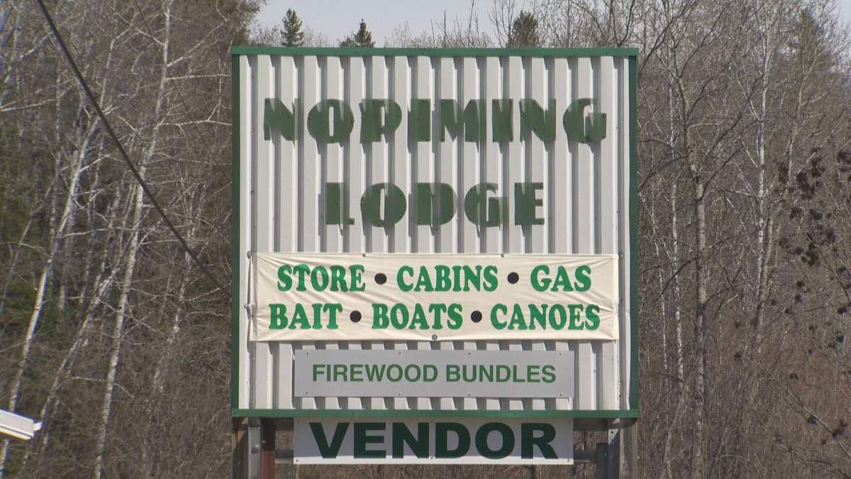 Nopiming Lodge was saved from last spring’s wildfire.