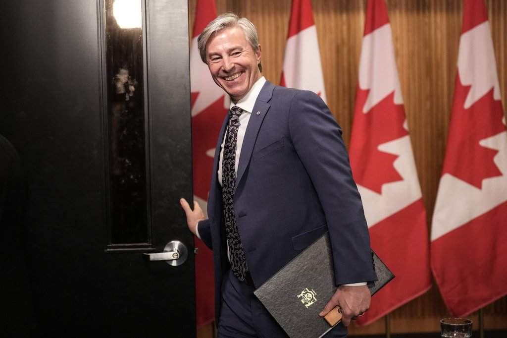 Nova Scotia Premier Tim Houston has called a byelection for a new riding in Cape Breton. Houston attends a photo-op at the Ontario legislature in Toronto on Monday, March 2, 2026. 