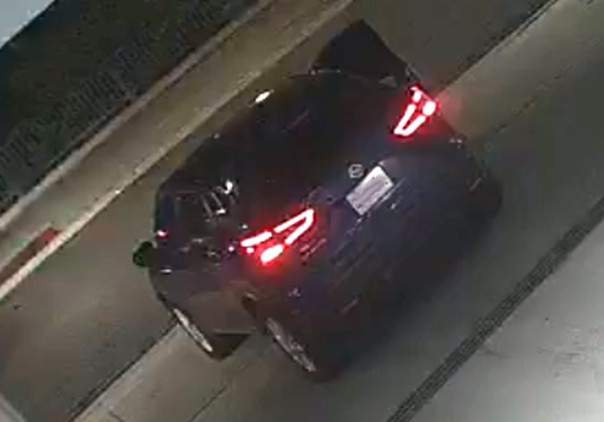 Toronto police released an image of a blue Nissan Rogue believed to have been used by suspects in a downtown armed robbery investigation.
