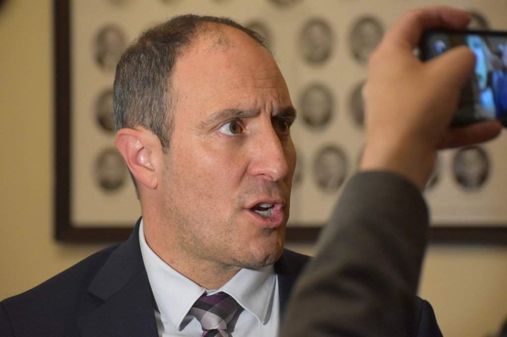 New Brunswick Indigenous Affairs Minister Keith Chiasson speaks to reporters at the Legislative Assembly of New Brunswick in Fredericton on Wednesday May 27, 2026.  THE CANADIAN PRESS/Eli J. Ridder.