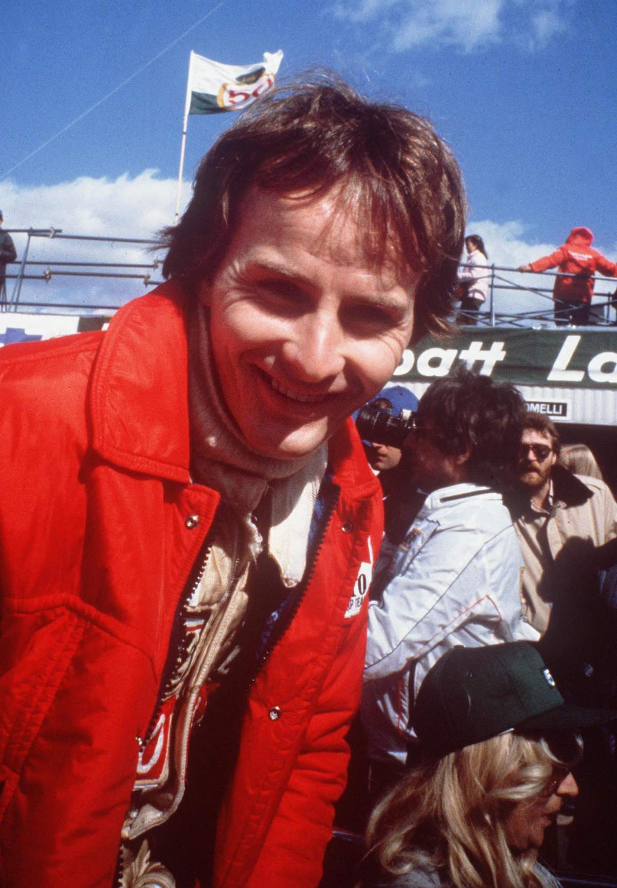 Formula One driver Gilles Villeneuve is seen at the 1980 Canadian Grand Prix in Montreal.