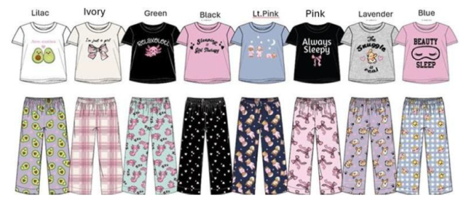Pajamas recalled