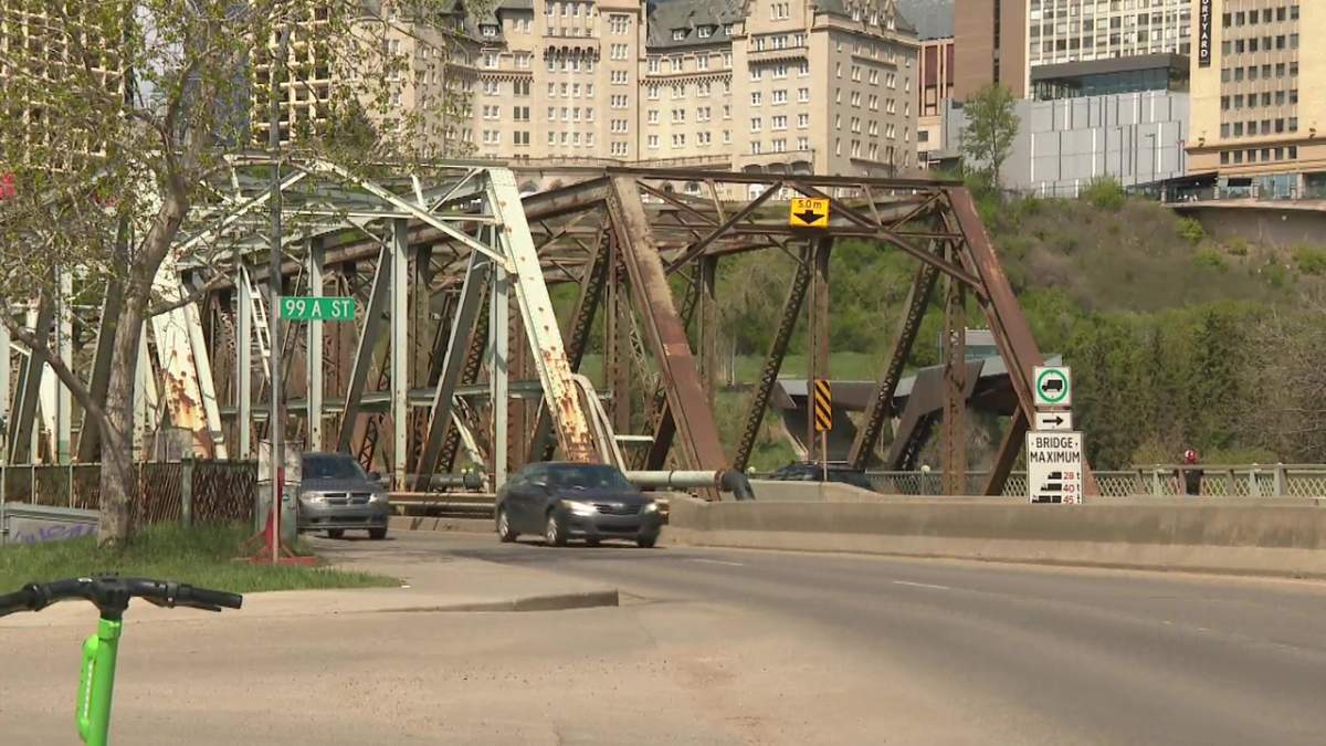 The Low Level Bridge over the North Saskatchewan River in Edmonton, Alta. on Tuesday, May 19, 2026.