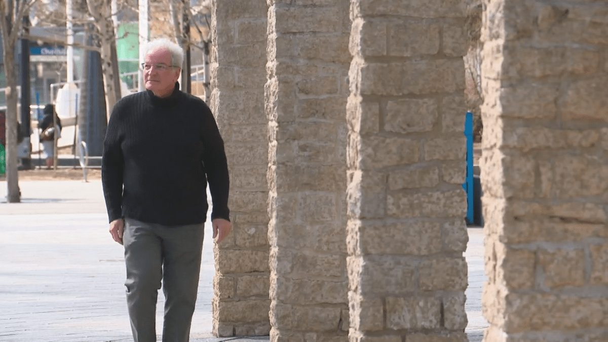 Robert McAlear walking