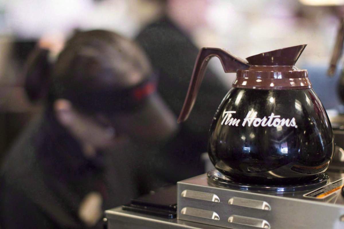 Tim Hortons coffee