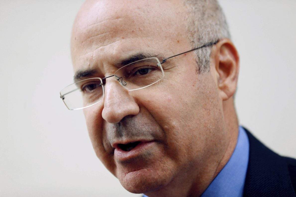 FILE: Bill Browder, a U.S.-born Britain-based financier, talks to The Associated Press' reporters after leaving the anti-graft prosecutor's office in Madrid, Spain on May 30, 2018. (AP Photo/Francisco Seco, File).