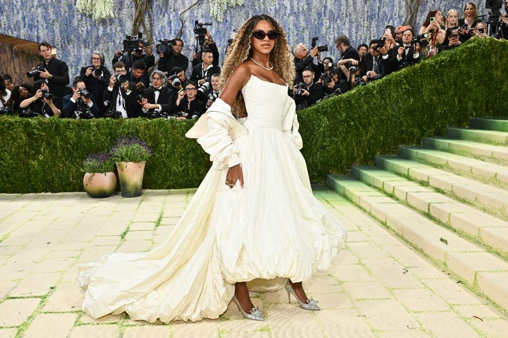 Blue Ivy Carter arrives at The Metropolitan Museum of Art's Costume Institute benefit gala celebrating the opening of the "Costume Art" exhibition on Monday, May 4, 2026, in New York.