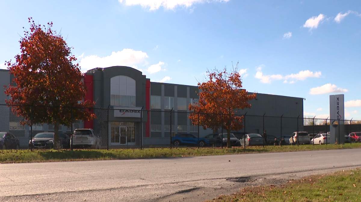 Cadex headquarters south of Montreal.