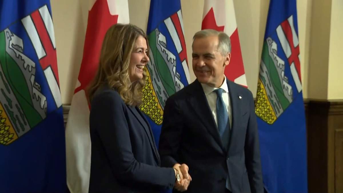 During a meeting in Calgary on Friday, May 15, Prime Minister Mark Carney and Alberta Premier Danielle Smith signed an agreement outlining the next steps towards building a new oil pipeline to the west coast.