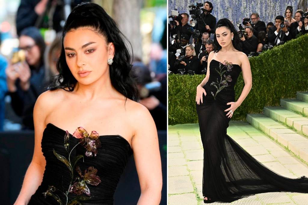 Charli xcx departs The Carlyle Hotel prior to attending The Metropolitan Museum of Art's Costume Institute benefit gala celebrating the opening of the "Costume Art" exhibition on Monday, May 4, 2026, in New York.