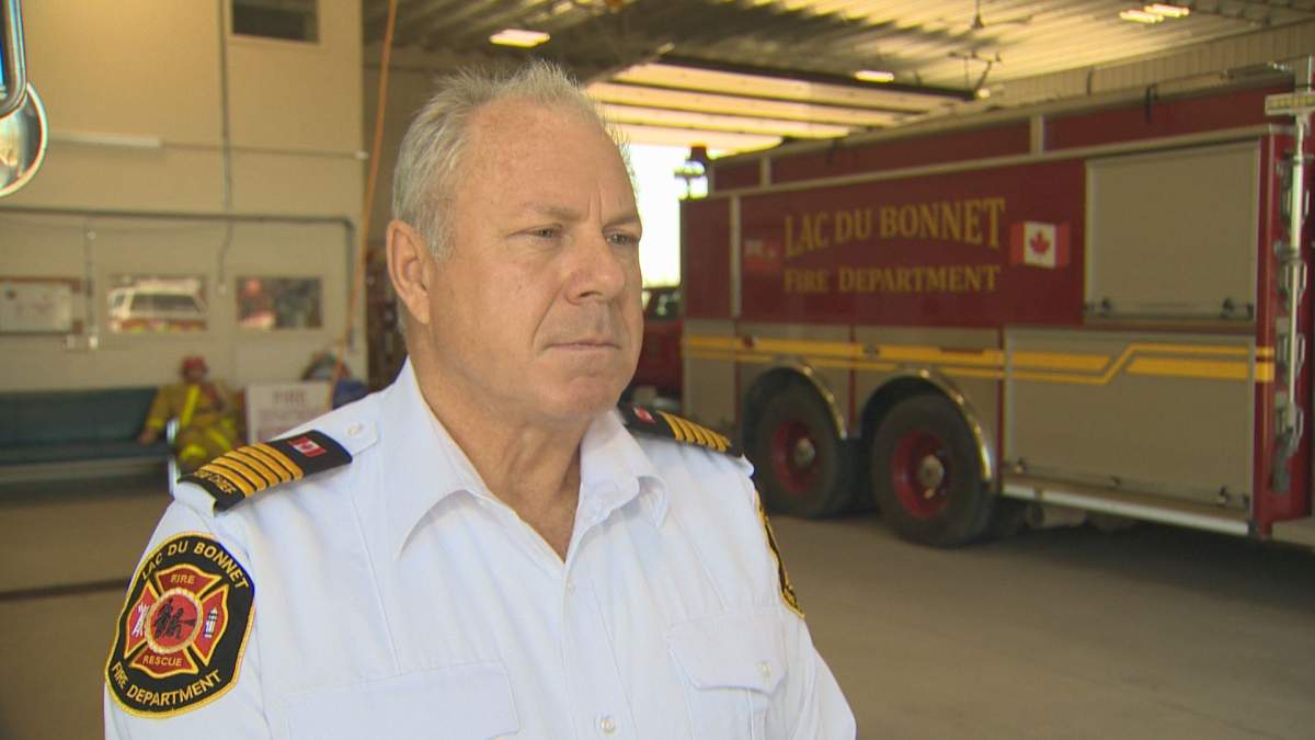 Lac du Bonnet fire chief Earl Simmons says the wildfire last spring was difficult for the volunteer department, as its members are also members of the close-knit community.