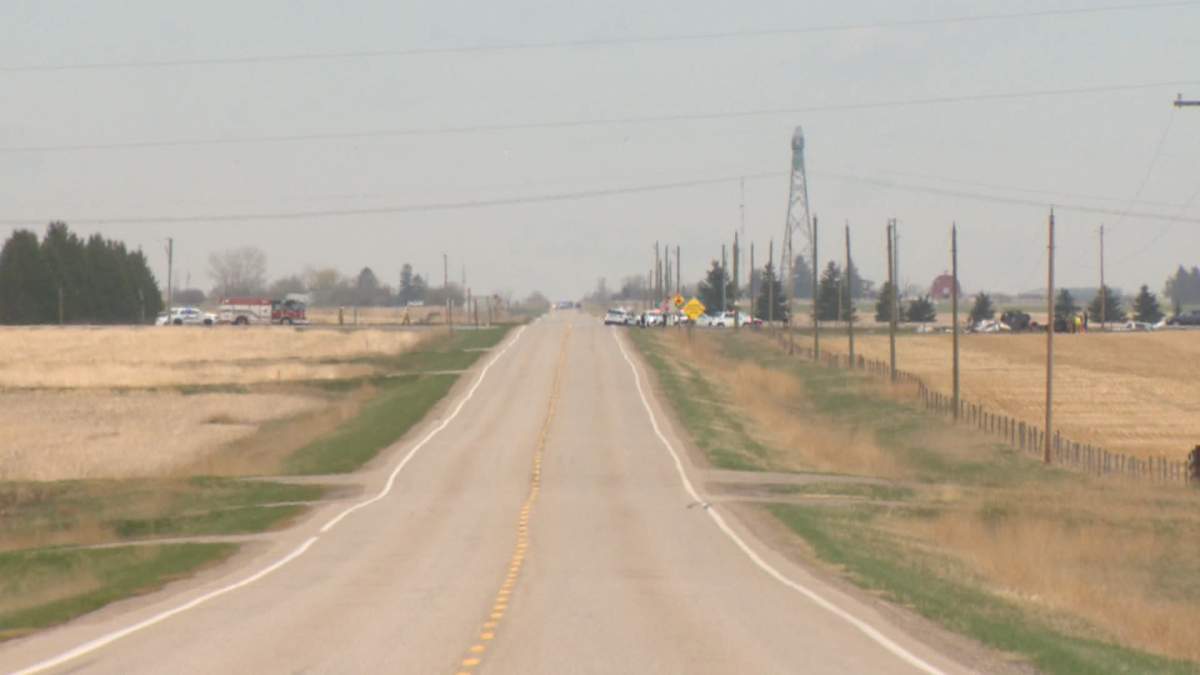 RCMP said the crash happened around 10:30 a.m. on Sunday at the intersection of Highway 9 and Highway 564.