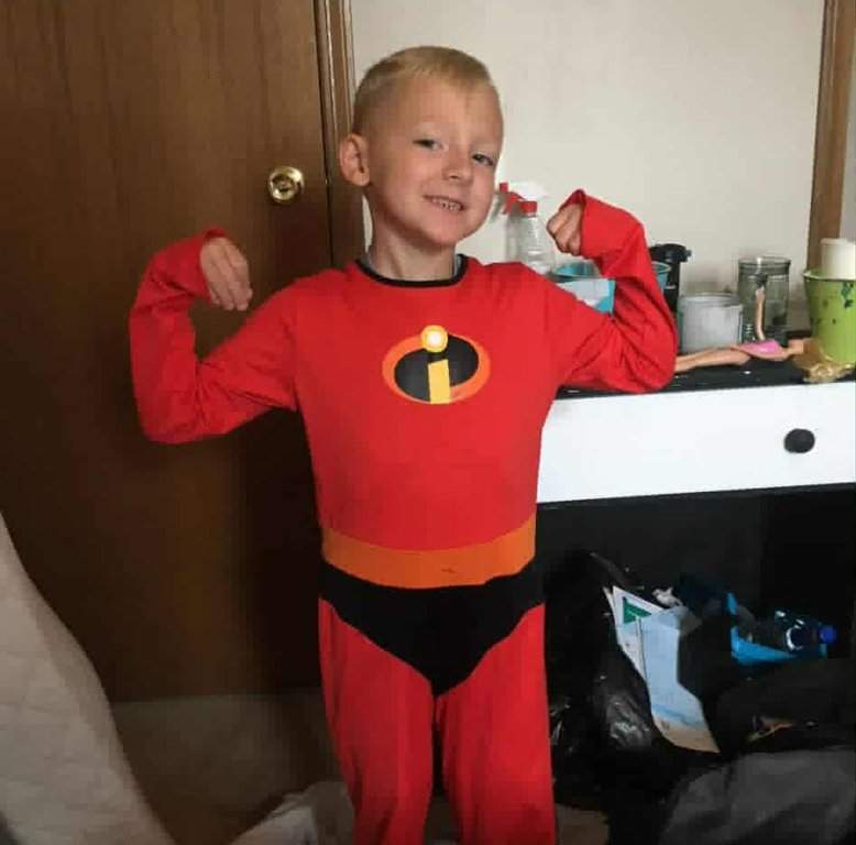 Kache Grist is shown in this handout photo provided by his mother, Kendrah Wong.