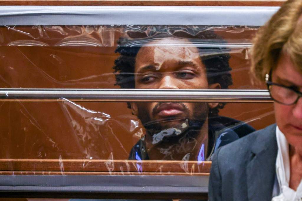 David Anthony Burke, whose stage name is D4vd, is arraigned Monday, April 20, 2026, in Los Angeles on charges of killing a 14-year-old girl whose dismembered body was found in his car.