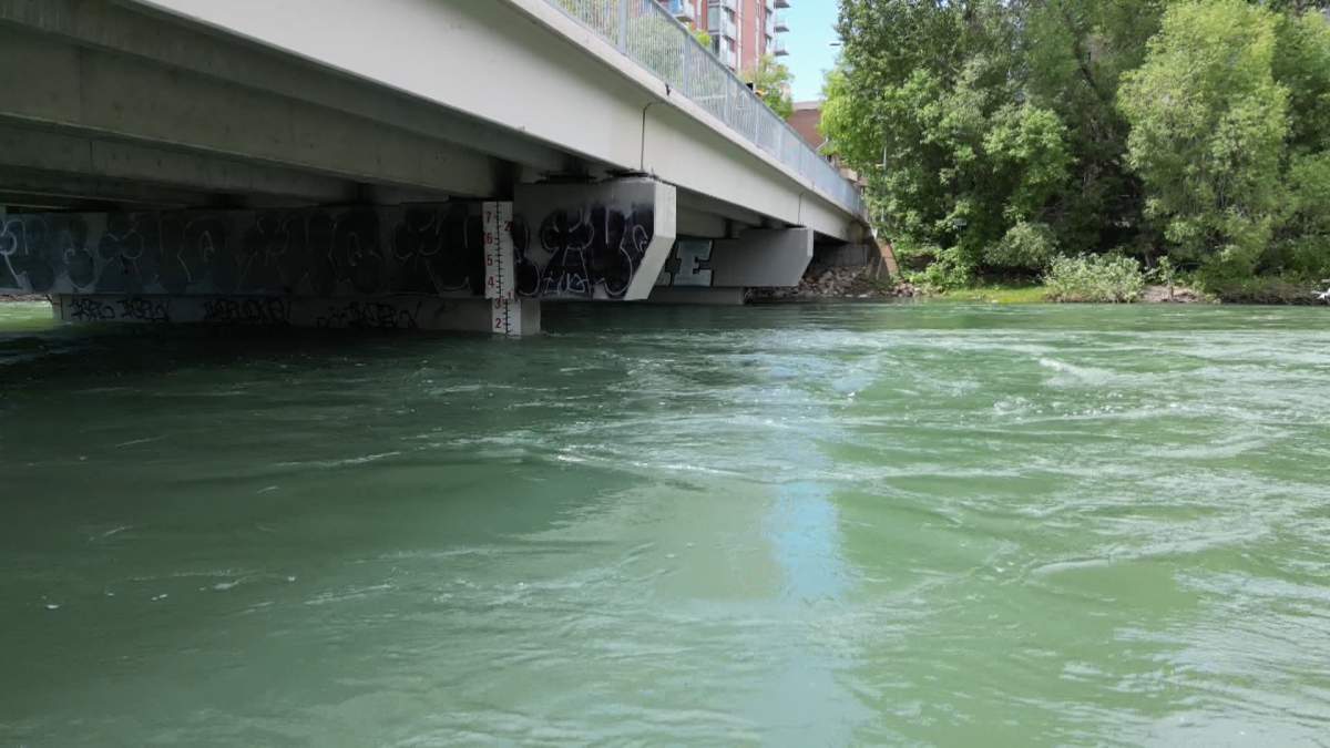 The Elbow River in Mission is one of the areas the city of Calgary will be keeping a close eye on over the next few days.