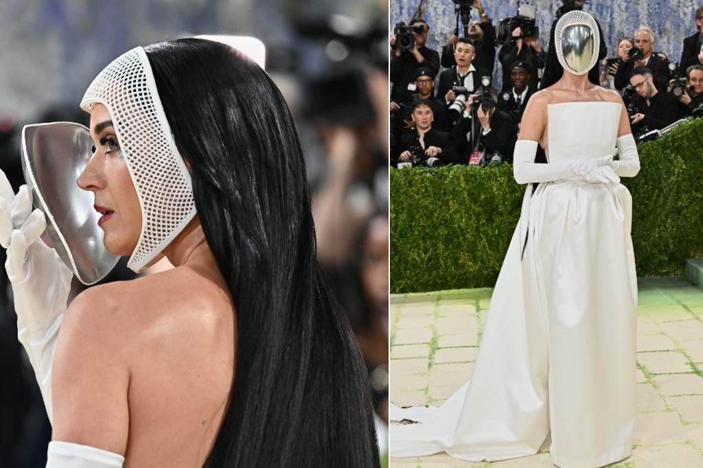 Katy Perry arrives at The Metropolitan Museum of Art's Costume Institute benefit gala celebrating the opening of the "Costume Art" exhibition on Monday, May 4, 2026, in New York.